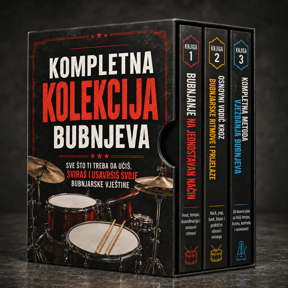 KOMPLETNA KOLEKCIJA BUBNJEVA + BONUSI