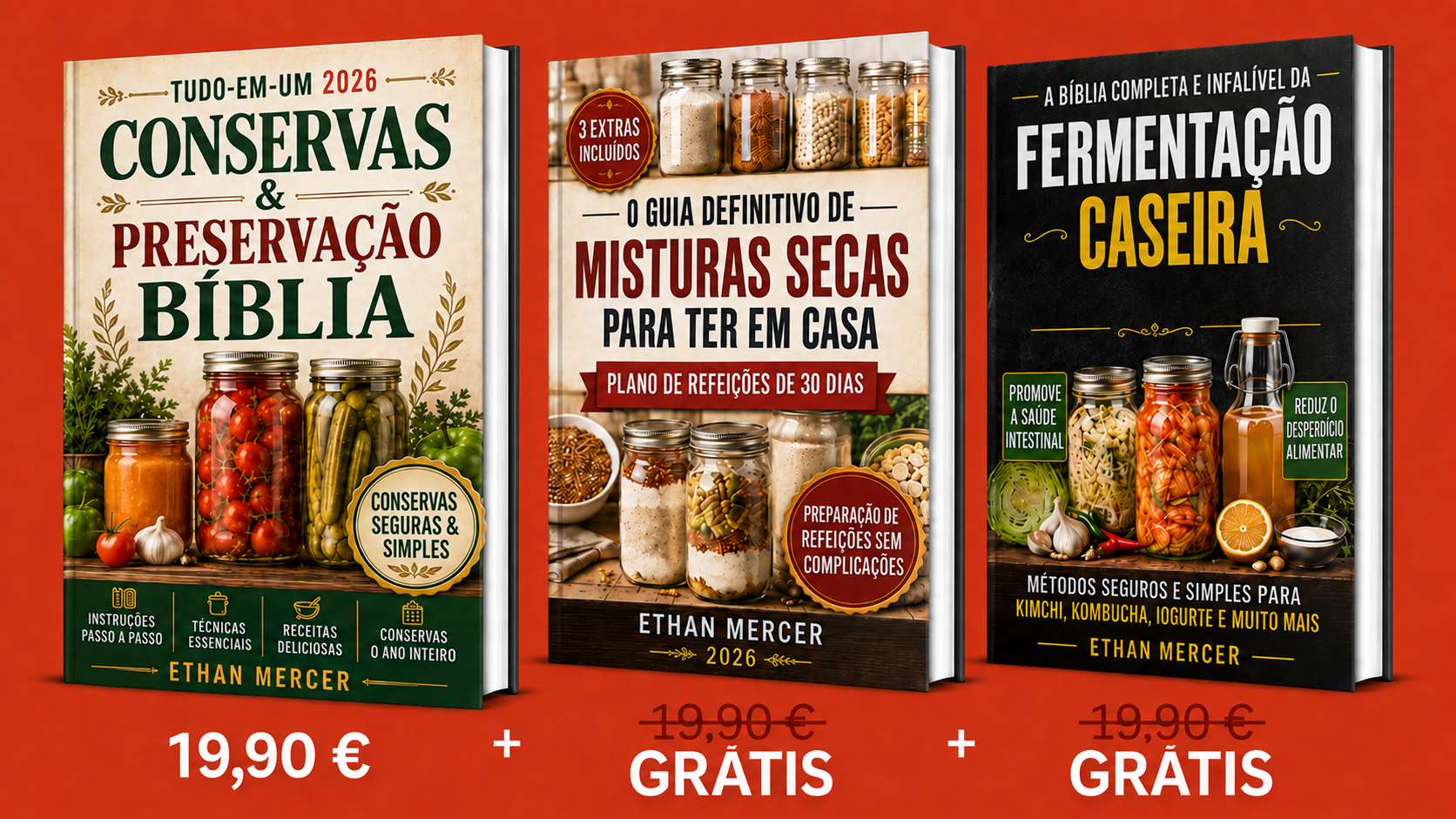 Compre um livro e receba três