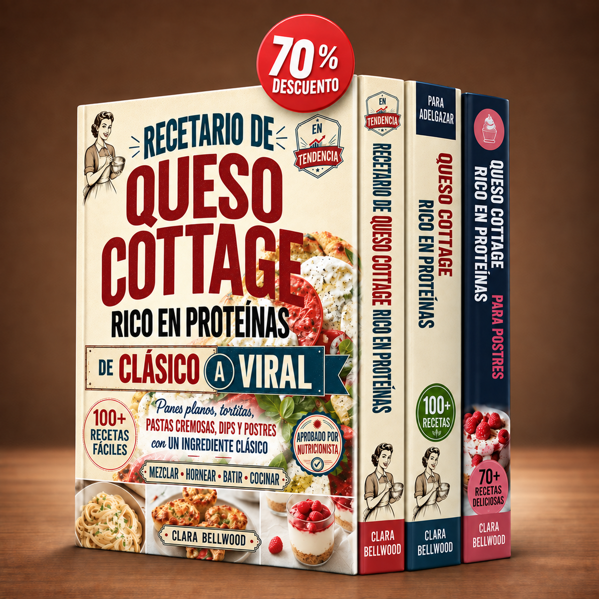 Recetario Proteico con Queso Cottage + 2 BONOS