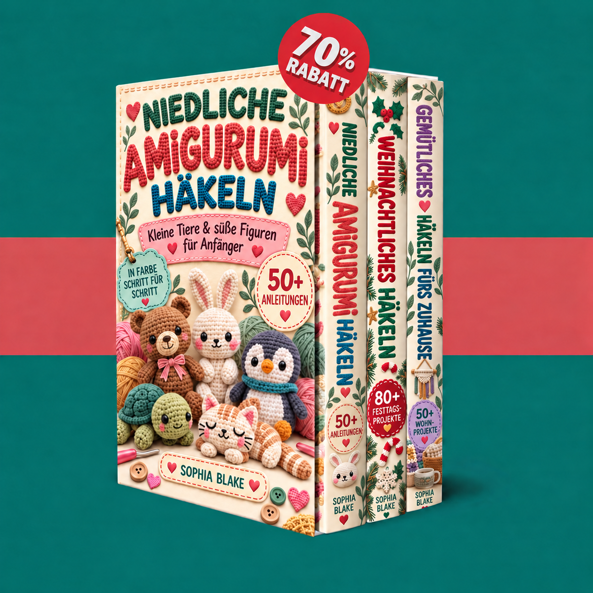 Das komplette Amigurumi-Häkelpaket