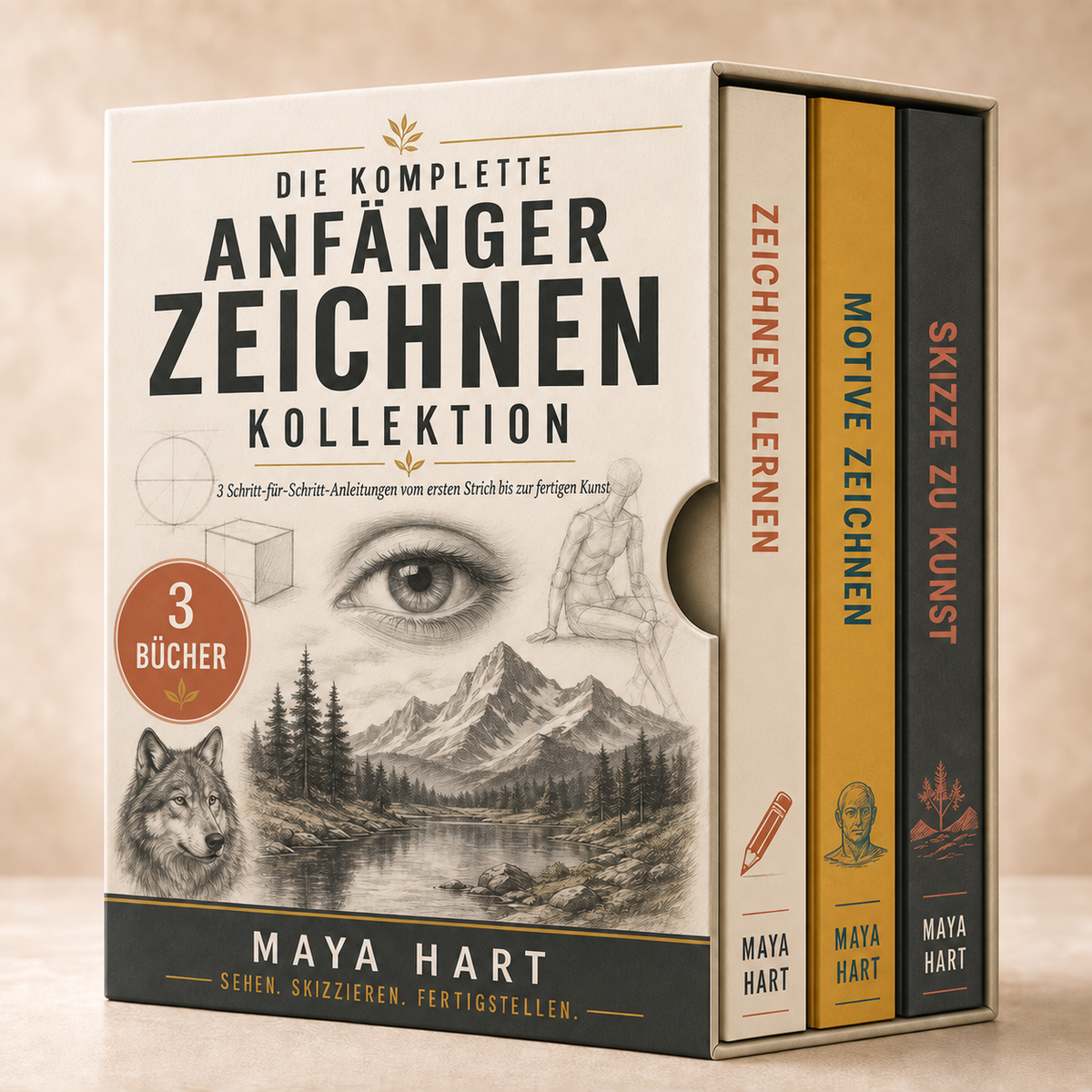 DIE KOMPLETTE ANFÄNGER ZEICHNEN KOLLEKTION + BONI