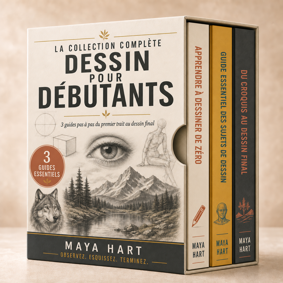 LA COLLECTION COMPLÈTE DESSIN POUR DÉBUTANTS + BONUS