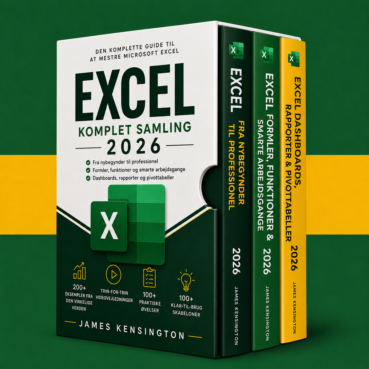 EXCEL KOMPLET SAMLING 2026 + BONUSSER
