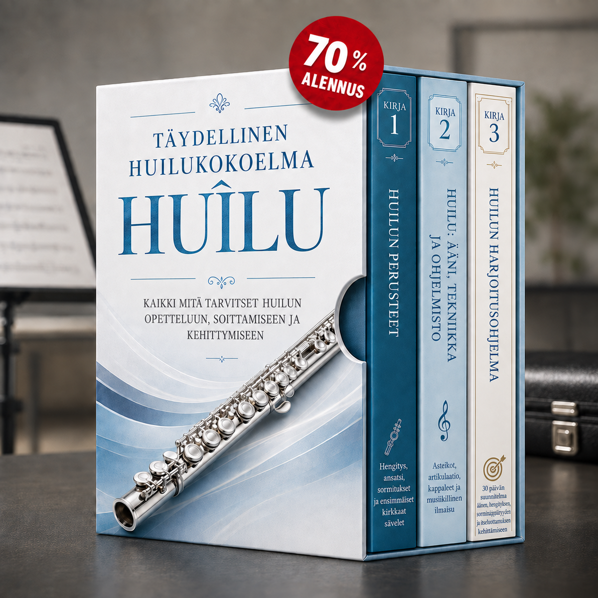 Täydellinen huilukokoelma 2026 + BONUKSET