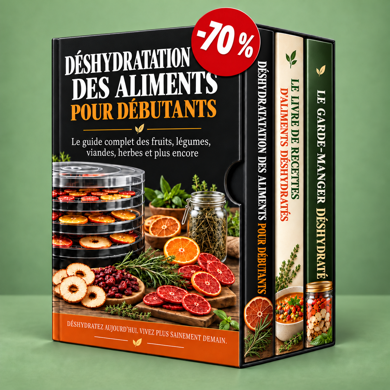 La déshydratation alimentaire pour débutants + 2 LIVRES BONUS