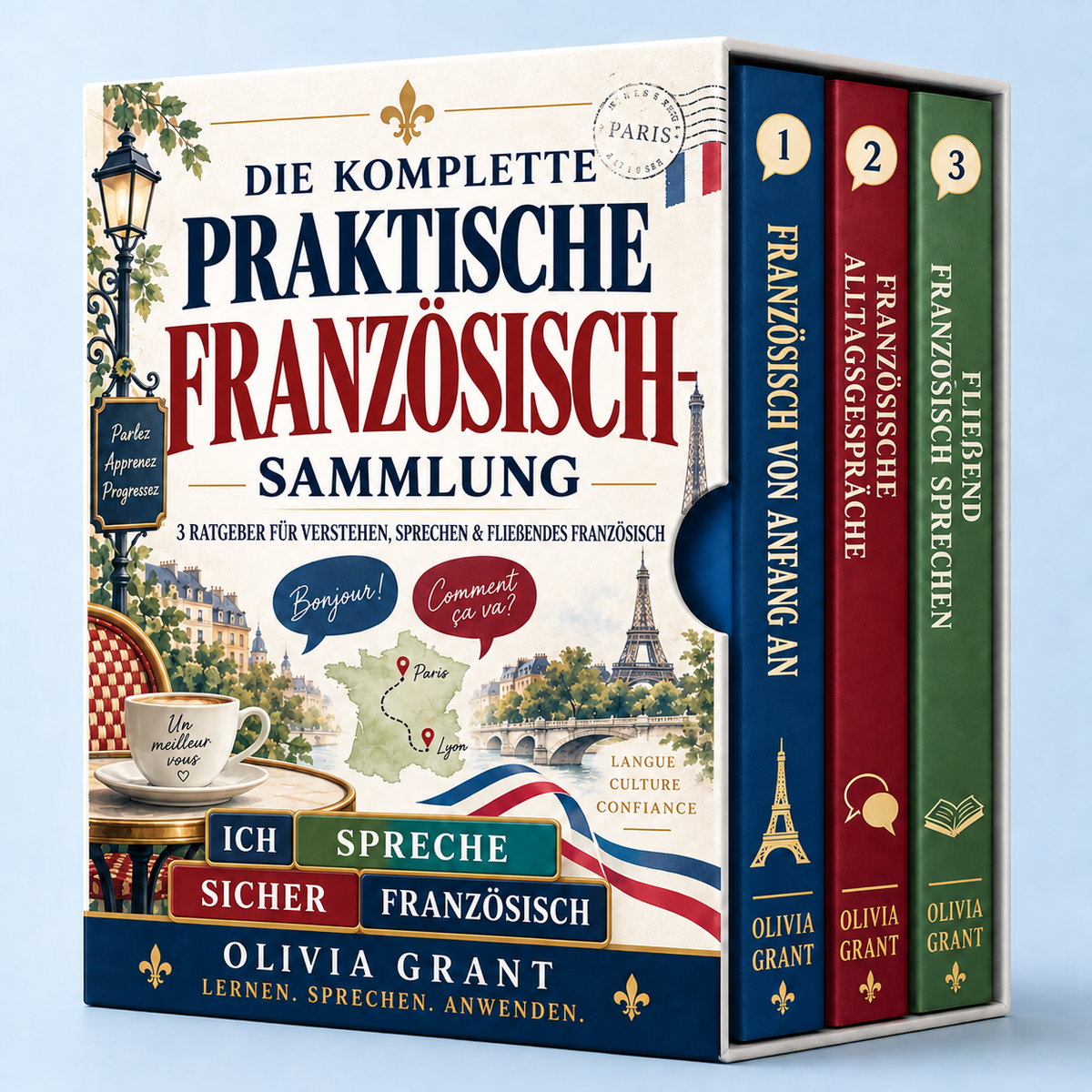 Französisch von Grund auf + 2 KOSTENLOSE BONUS-BÜCHER