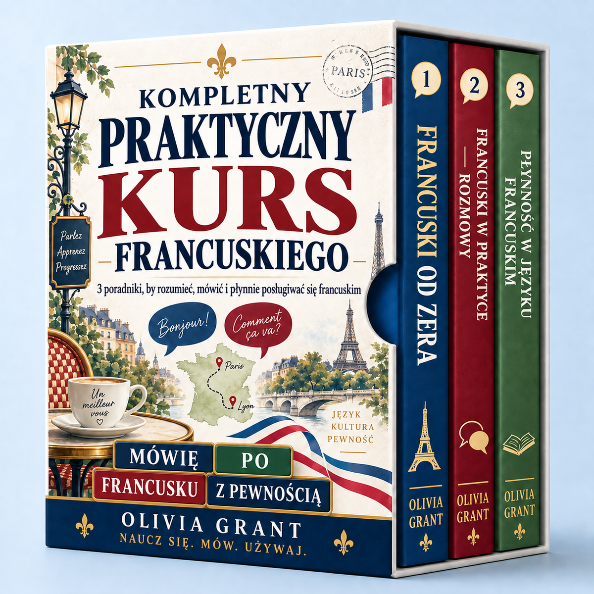 Francuski od Zera + 2 DARMOWE KSIĄŻKI BONUSOWE