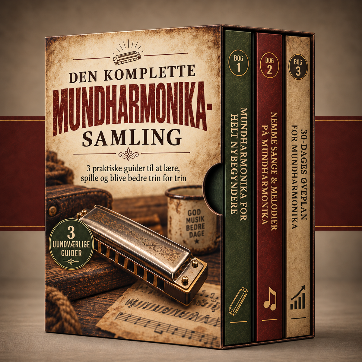 Den komplette mundharmonikasamling 2026 + BONUS