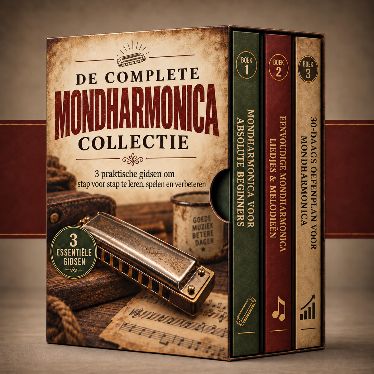 De complete mondharmonicacollectie 2026 + BONUS