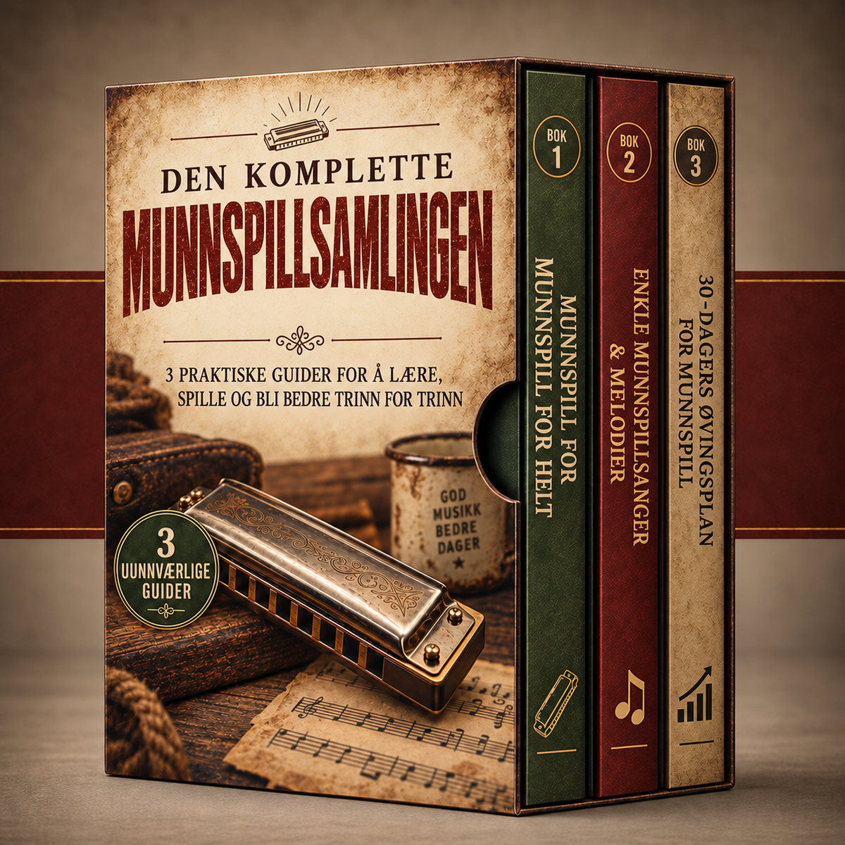 Den komplette munnspillsamlingen 2026 + BONUS