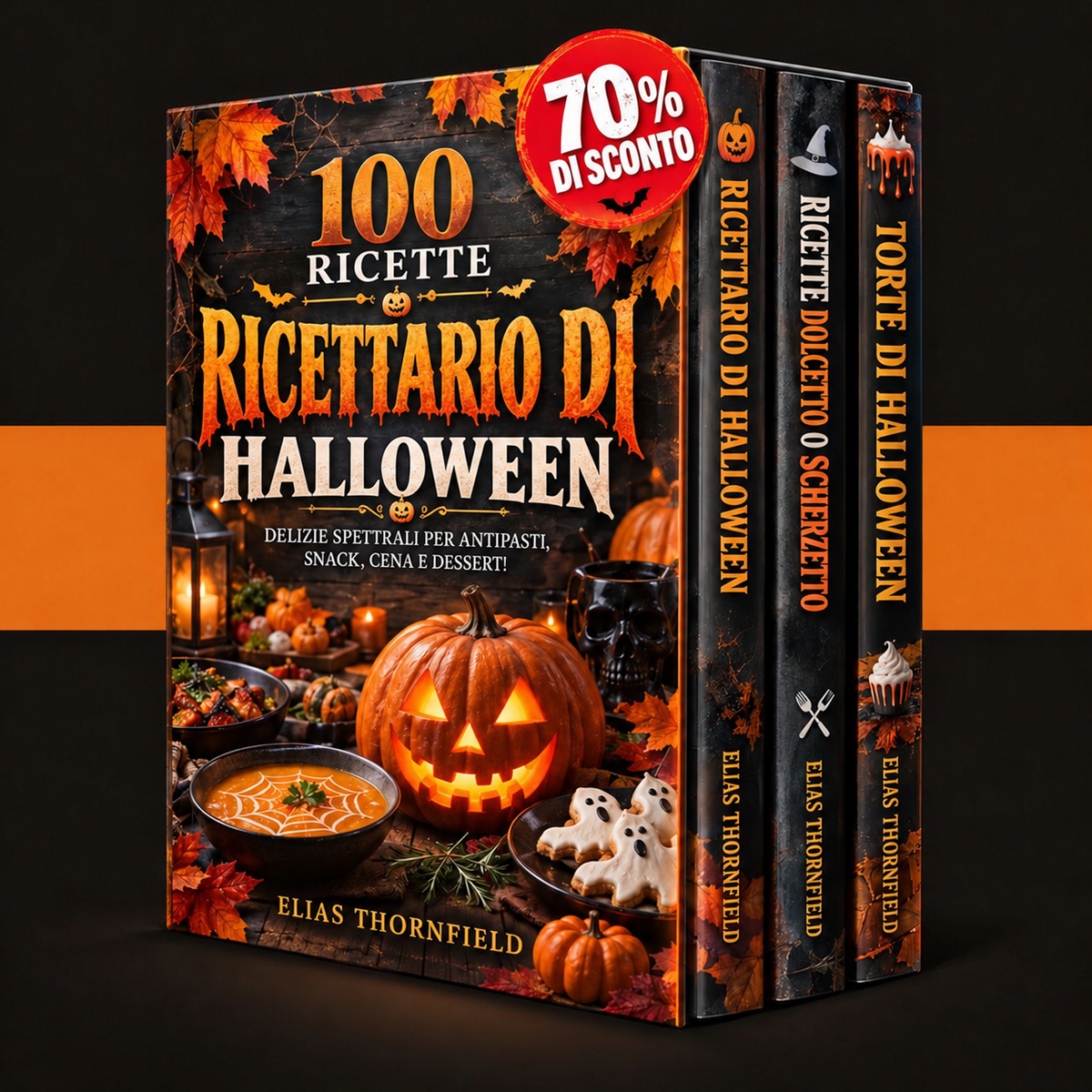 Il Ricettario Completo di Halloween + 2 LIBRI BONUS