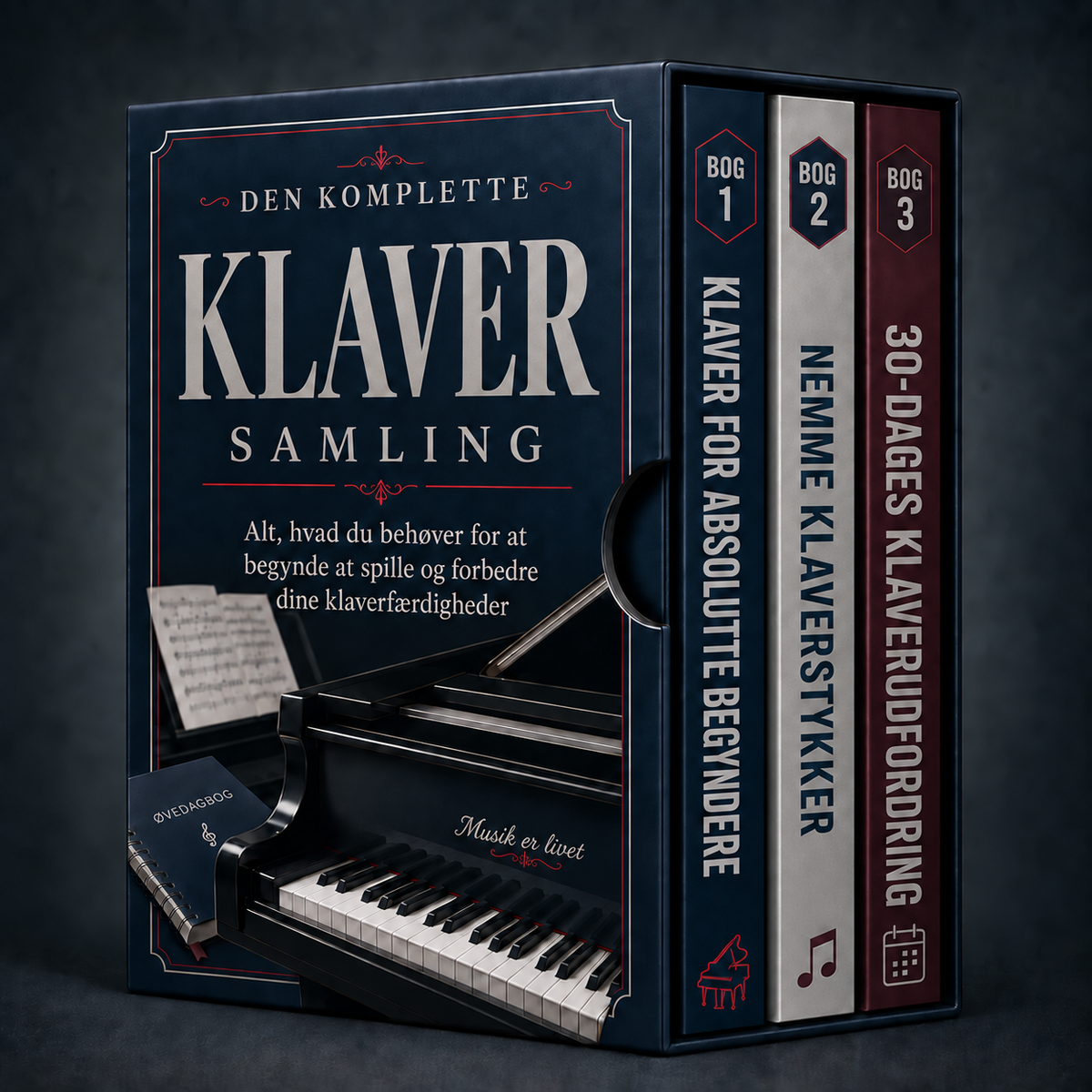 DEN KOMPLETTE KLAVER SAMLING + BONUSser