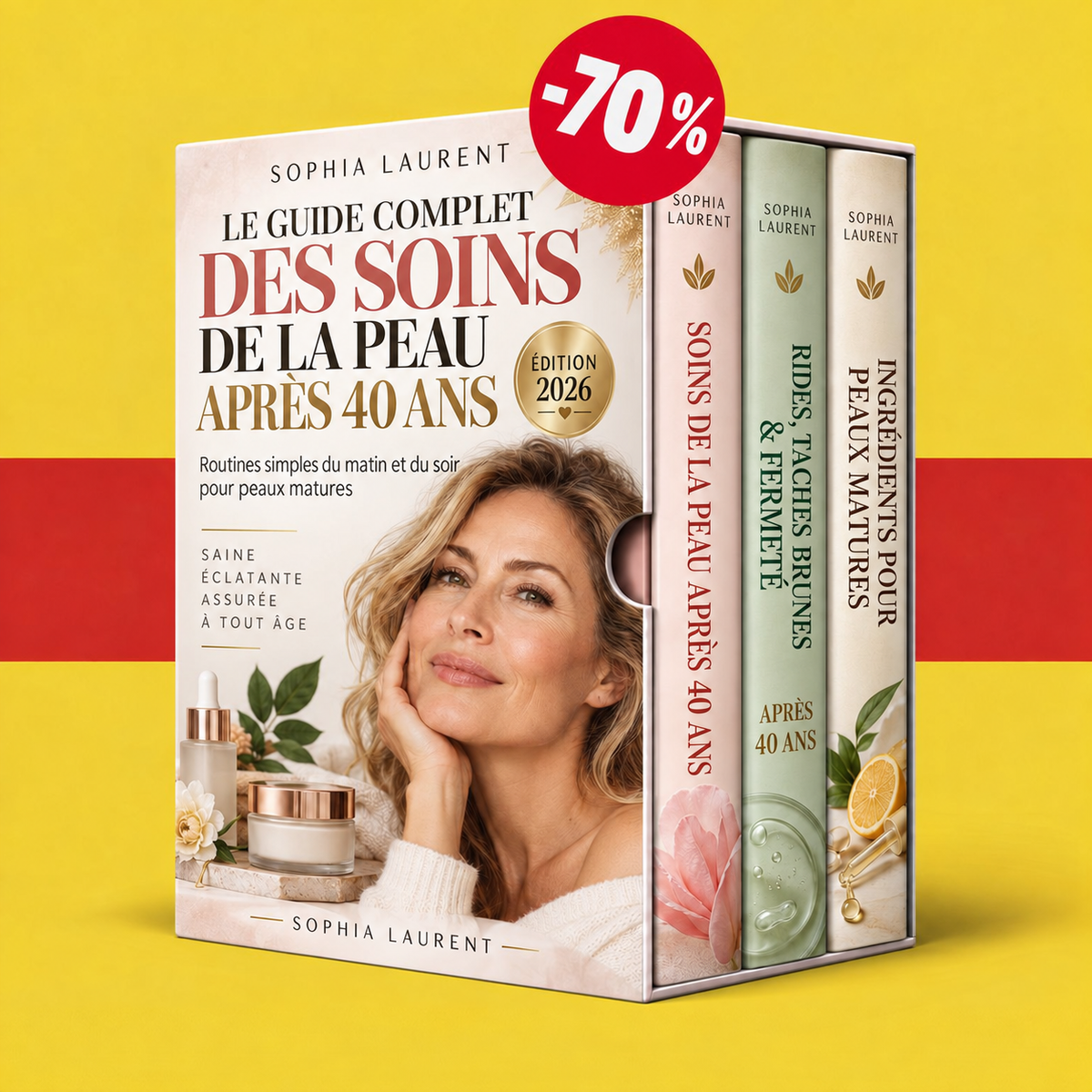 LE GUIDE COMPLET DES SOINS DE LA PEAU APRÈS 40 ANS + BONUS