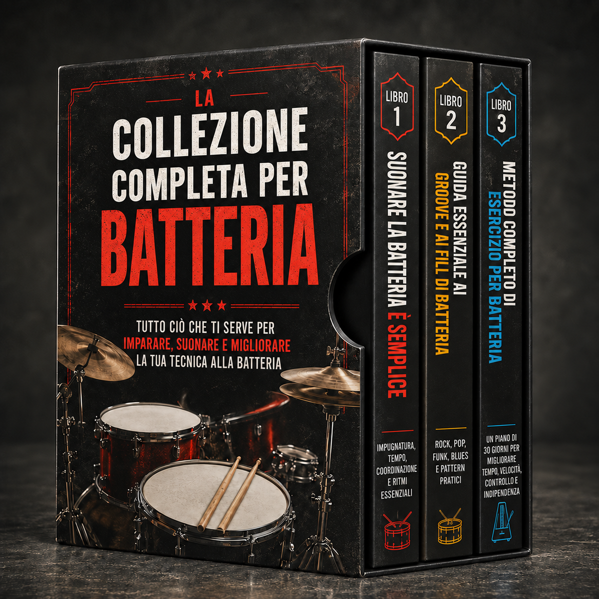 LA COLLEZIONE COMPLETA PER BATTERIA + BONUS