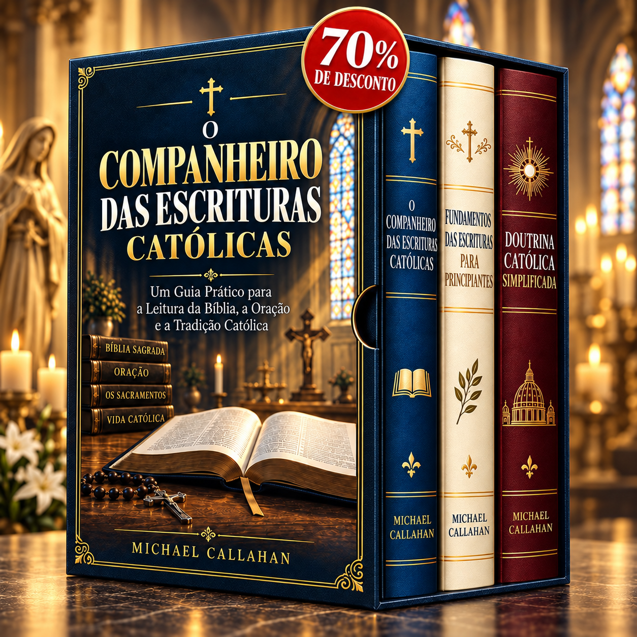 O Companheiro das Escrituras Católicas + 2 LIVROS BÓNUS GRATUITOS