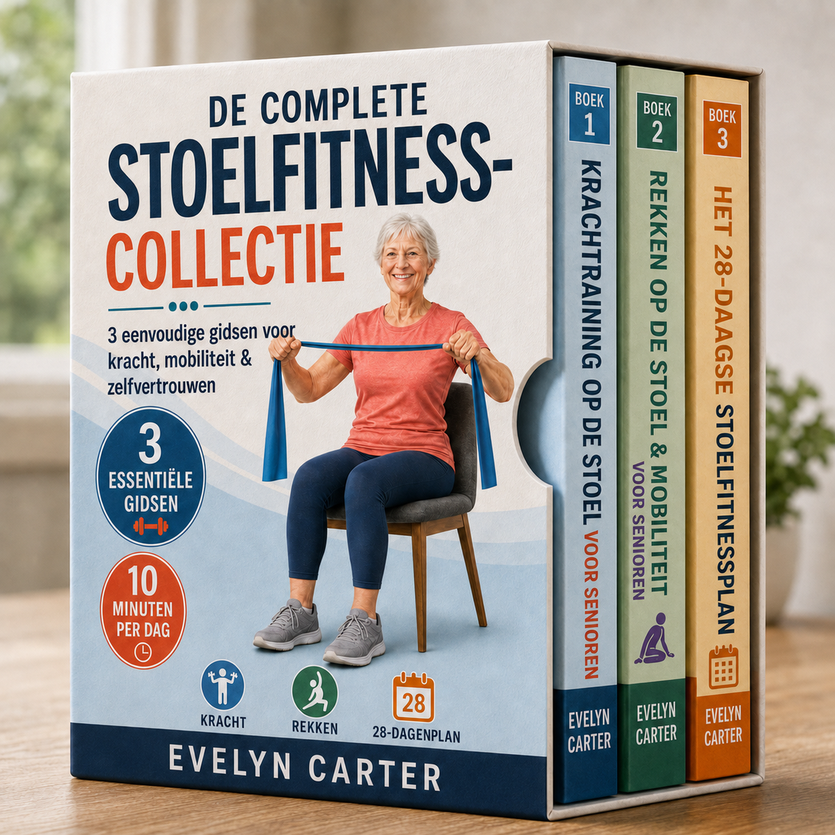DE COMPLETE STOELFITNESS-COLLECTIE + BONUSSEN