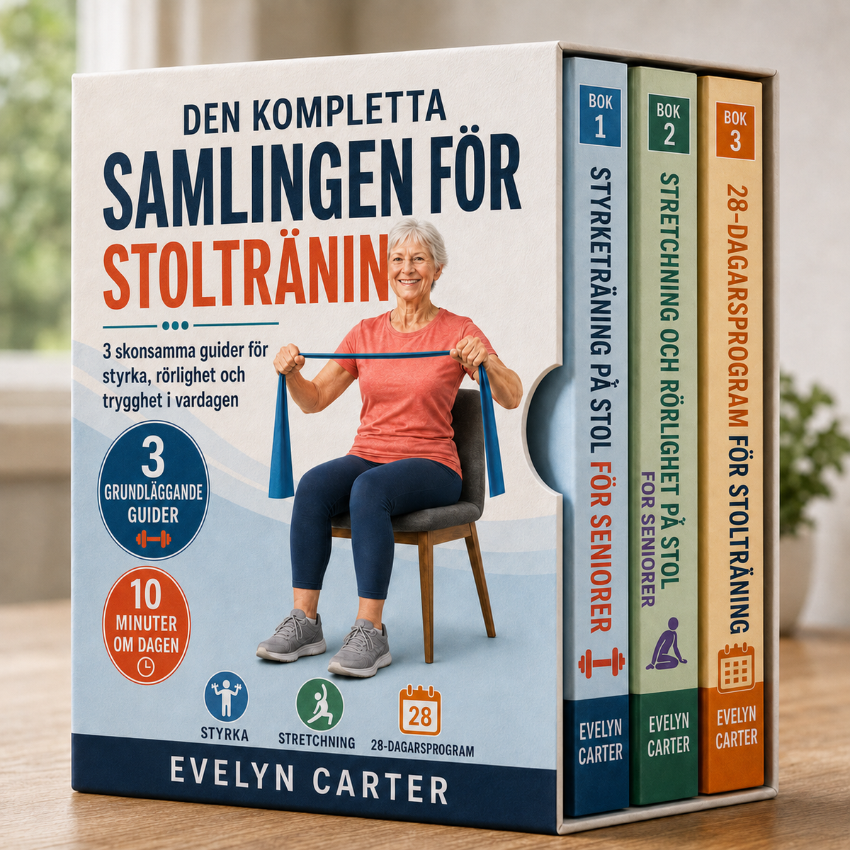 DEN KOMPLETTA SAMLINGEN FÖR STOLTRÄNING + BONUSAR