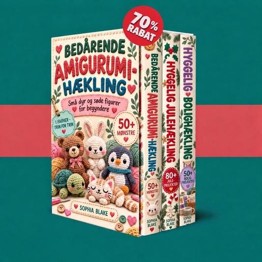 Bedårende Amigurumi-Hækling + Bonusser
