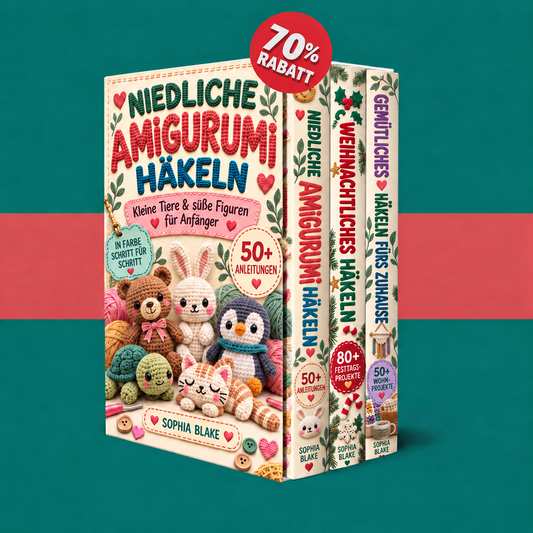 Das komplette Amigurumi-Häkelpaket
