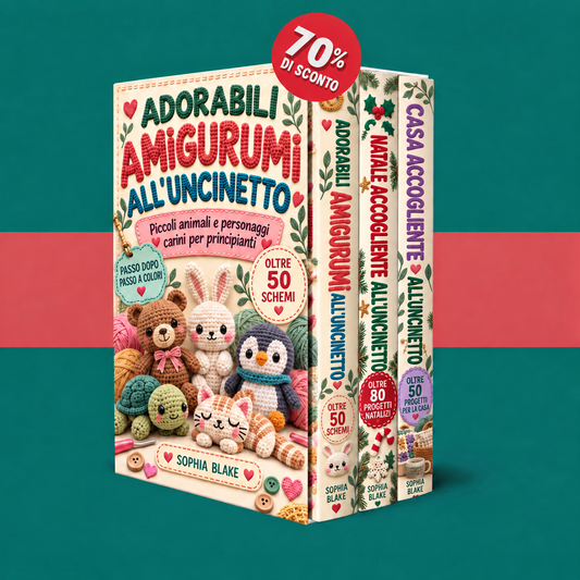 Il pacchetto completo di uncinetto amigurumi