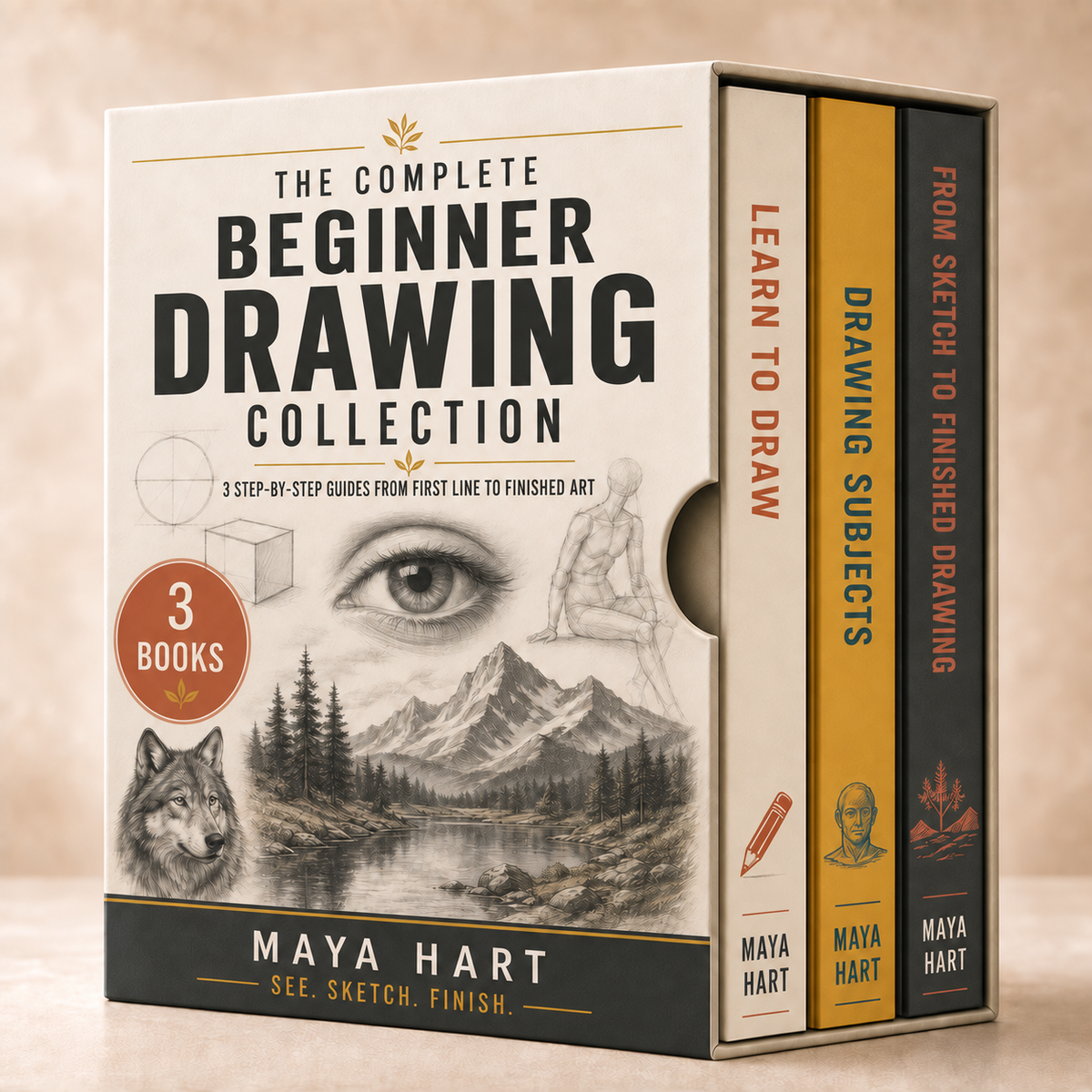 THE COMPLETE BEGINNER DRAWING COLLECTION + BONUSES