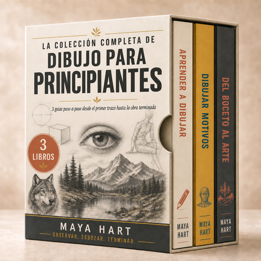 LA COLECCIÓN COMPLETA DE DIBUJO PARA PRINCIPIANTES + BONOS