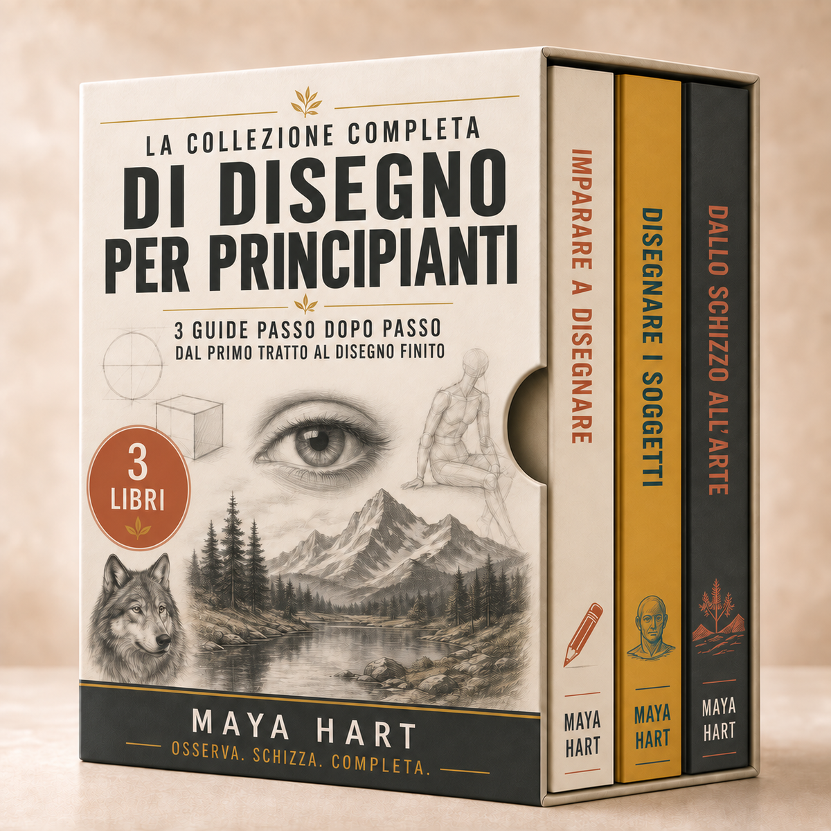 LA COLLEZIONE COMPLETA DI DISEGNO PER PRINCIPIANTI + BONUS