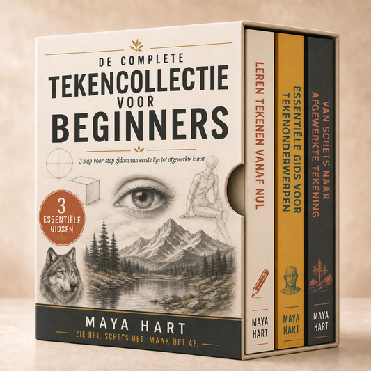 DE COMPLETE TEKENCOLLECTIE VOOR BEGINNERS + BONUSSEN