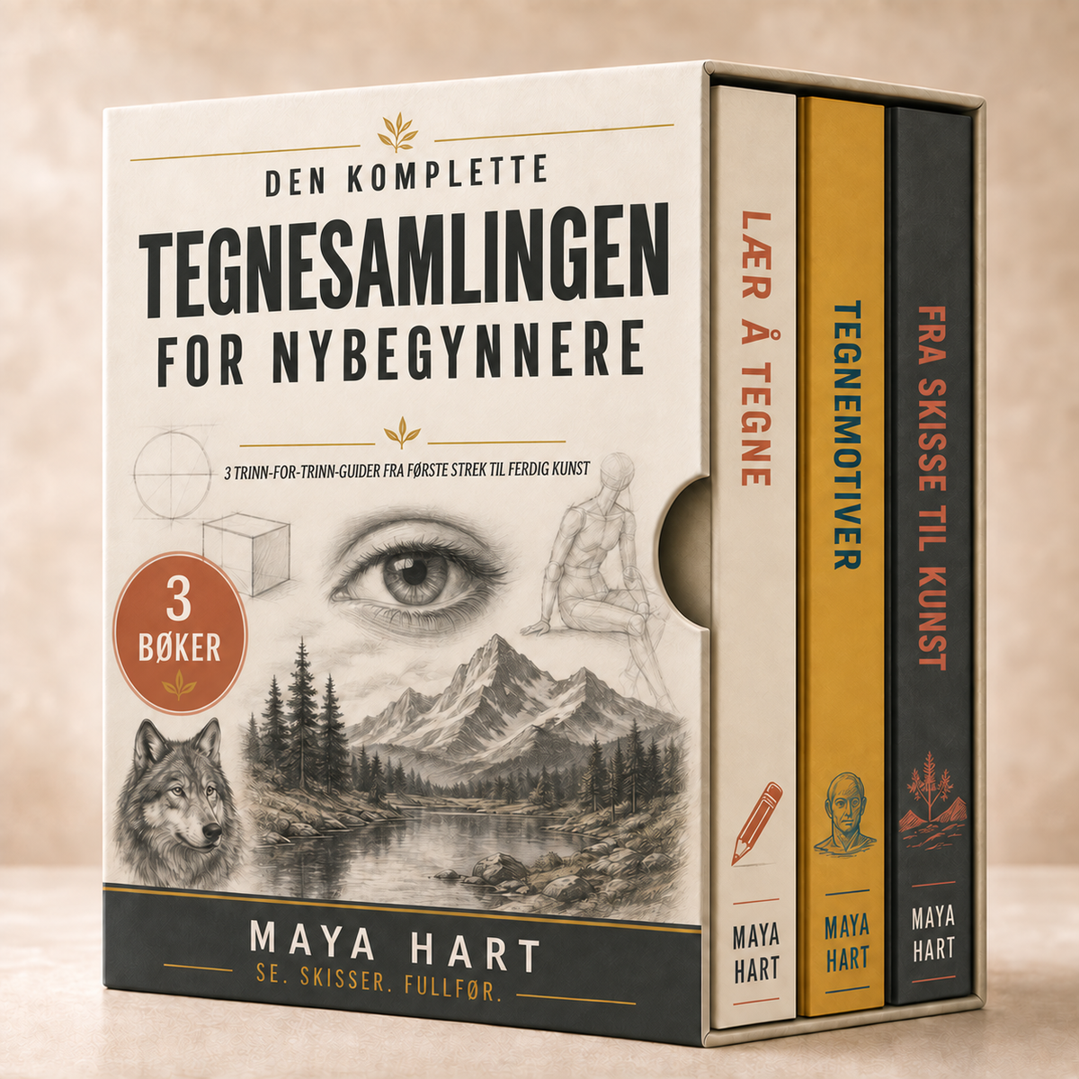 DEN KOMPLETTE TEGNESAMLINGEN FOR NYBEGYNNERE + BONUSER