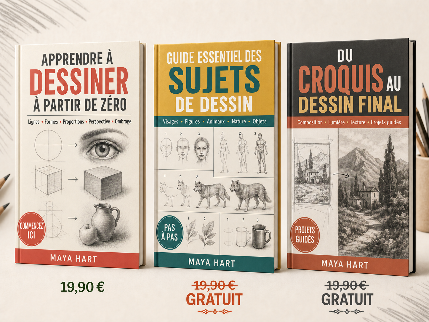 La collection complète de dessin pour débutants