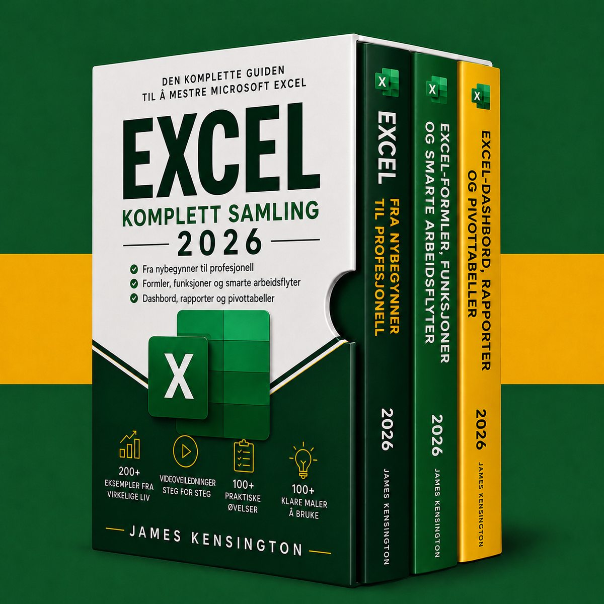 EXCEL KOMPLETT SAMLING 2026 + BONUSER