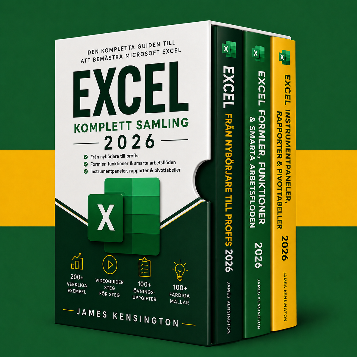 EXCEL KOMPLETT SAMLING 2026 + BONUSAR