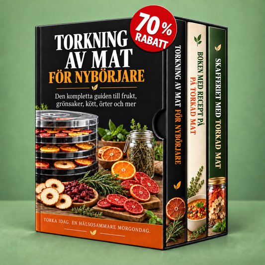 TORKNING AV MAT FÖR NYBÖRJARE + BONUSAR