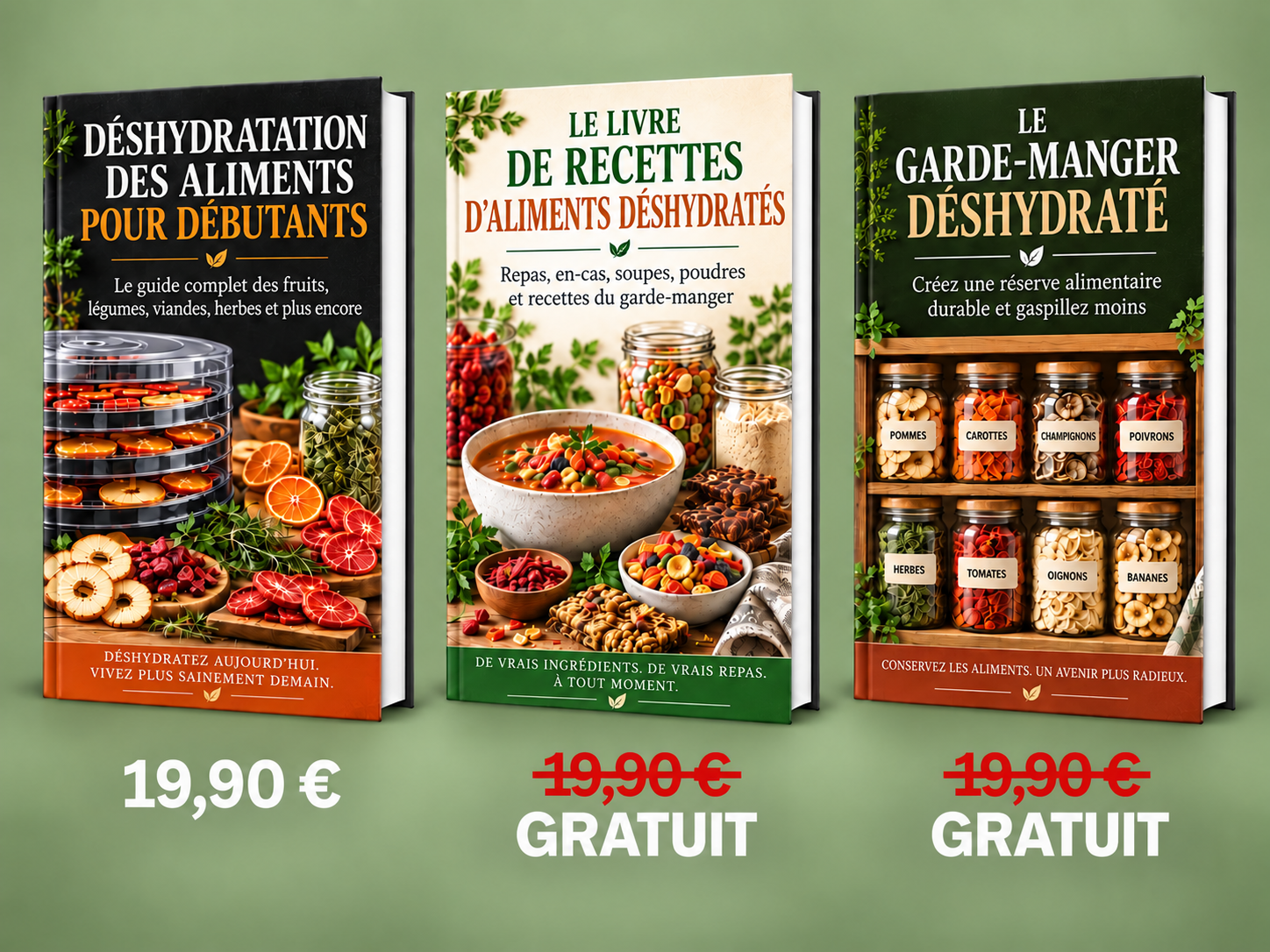 Trois livres pour le prix d’un