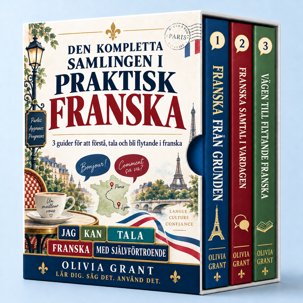 Franska från grunden + 2 GRATIS BONUSBÖCKER
