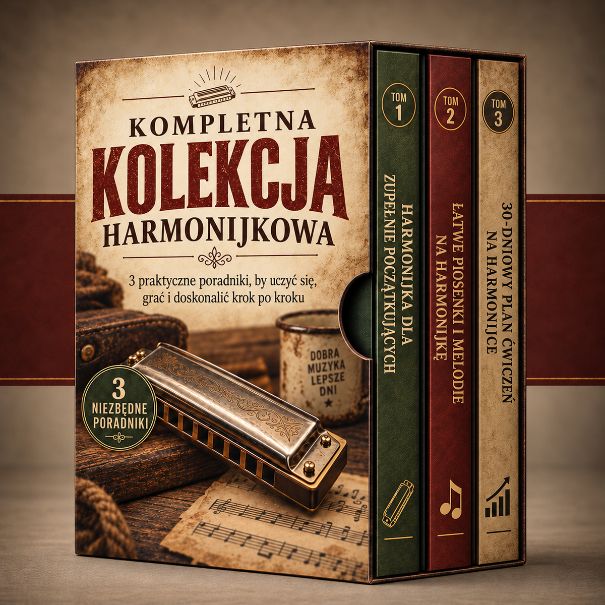 Kompletna kolekcja harmonijki ustnej 2026 + BONUS
