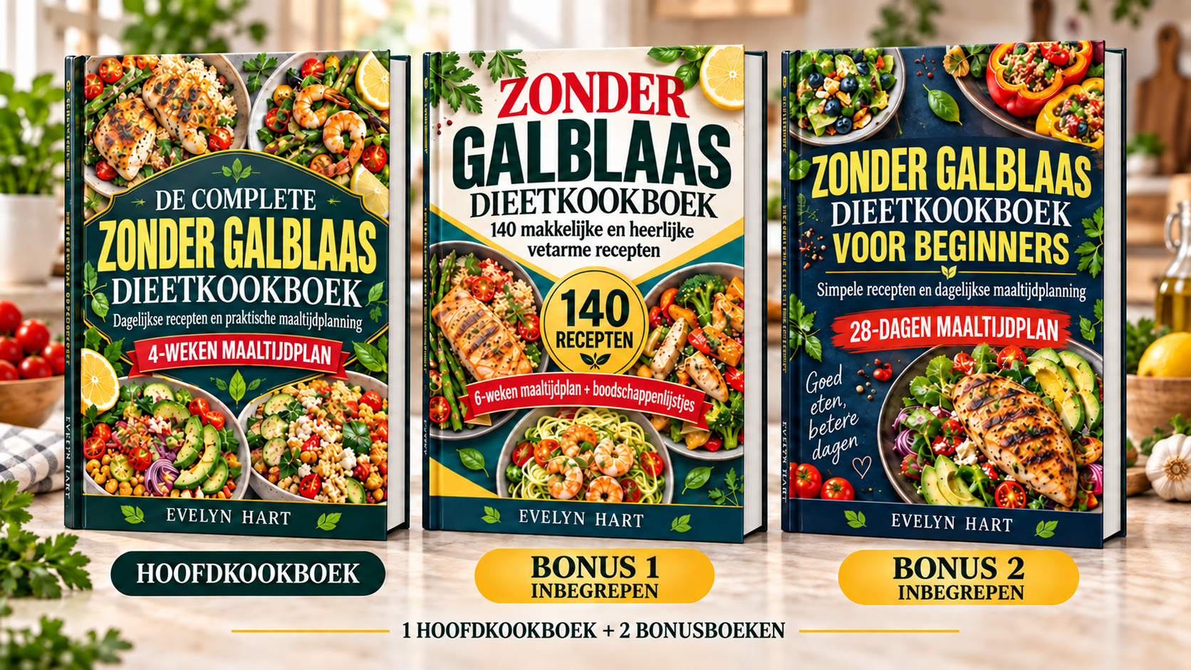 Het complete kookboek voor na een galblaasverwijdering + 2 BONUSBOEKEN