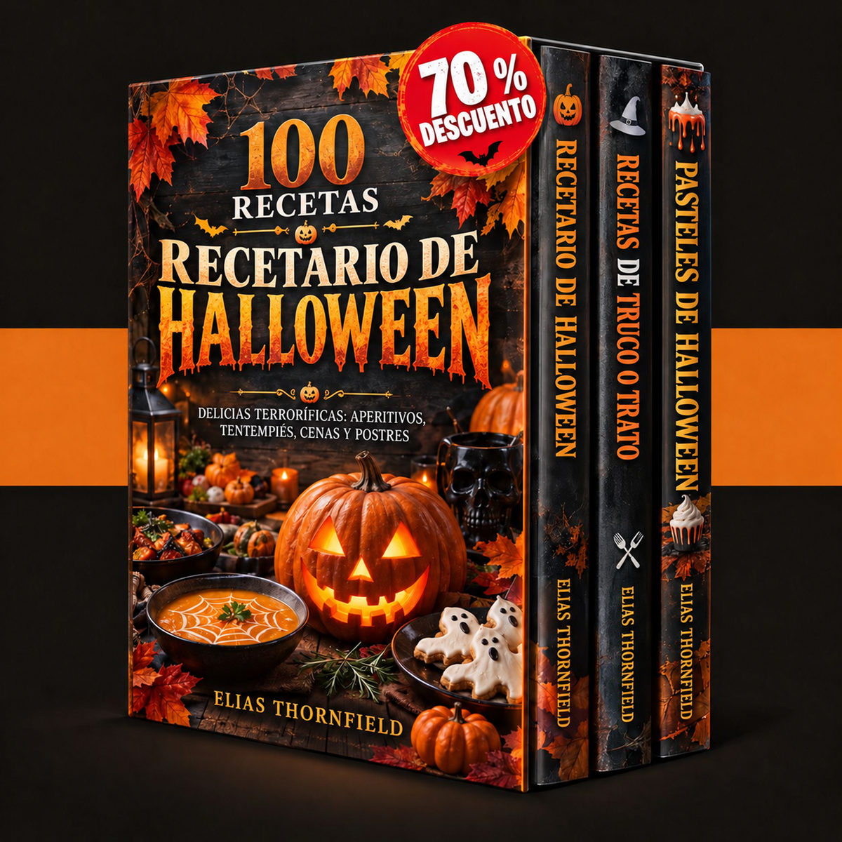 El Recetario Definitivo de Halloween + 2 LIBROS EXTRA