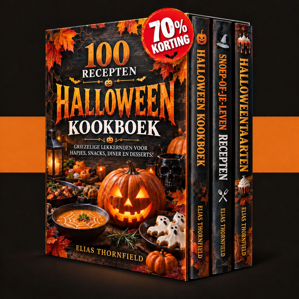 De Ultieme Halloween-Kookboekbundel + 2 BONUSBOEKEN