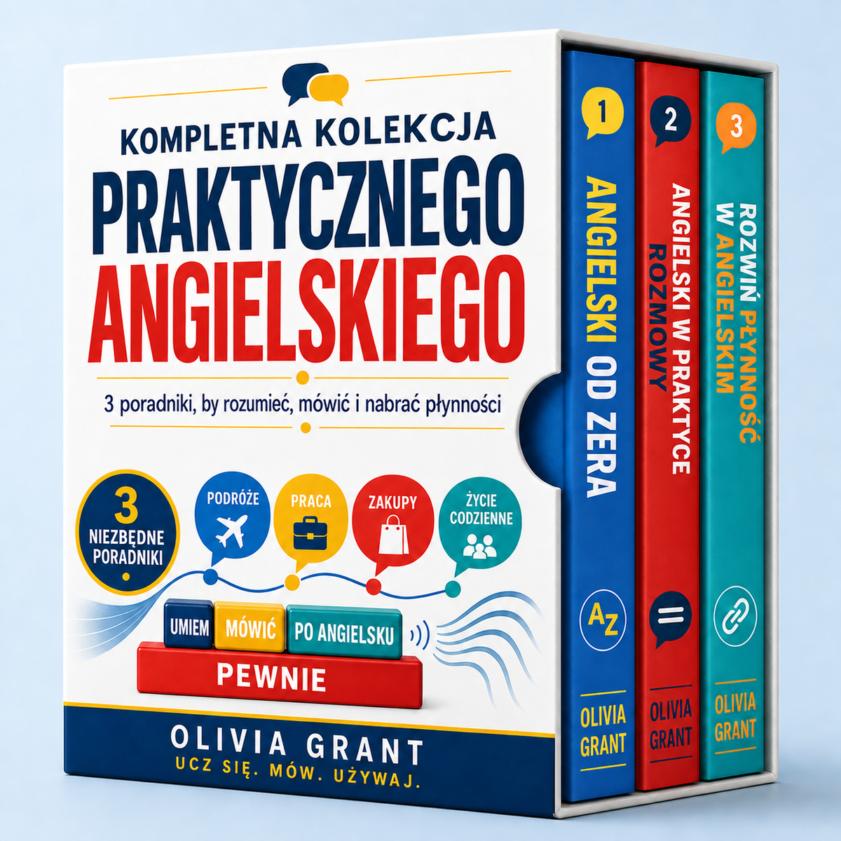 KOMPLETNA KOLEKCJA PRAKTYCZNEGO ANGIELSKIEGO + BONUSY