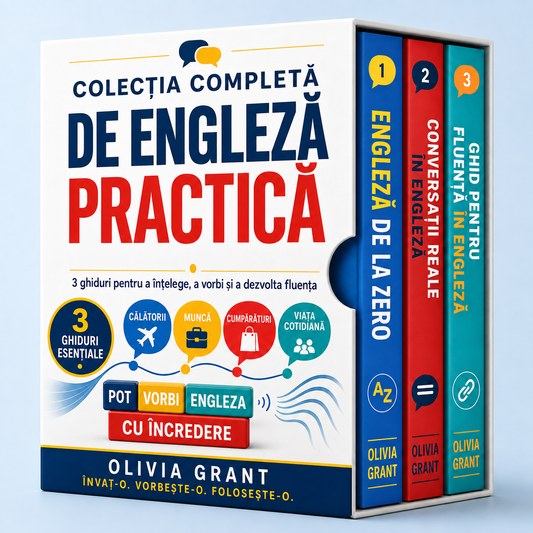 COLECȚIA COMPLETĂ DE ENGLEZĂ PRACTICĂ + BONUSURI