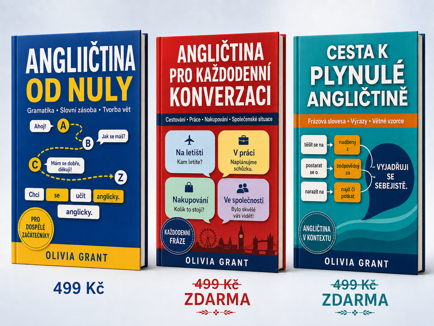 Angličtina od nuly + 2 BONUSOVÉ KNIHY ZDARMA