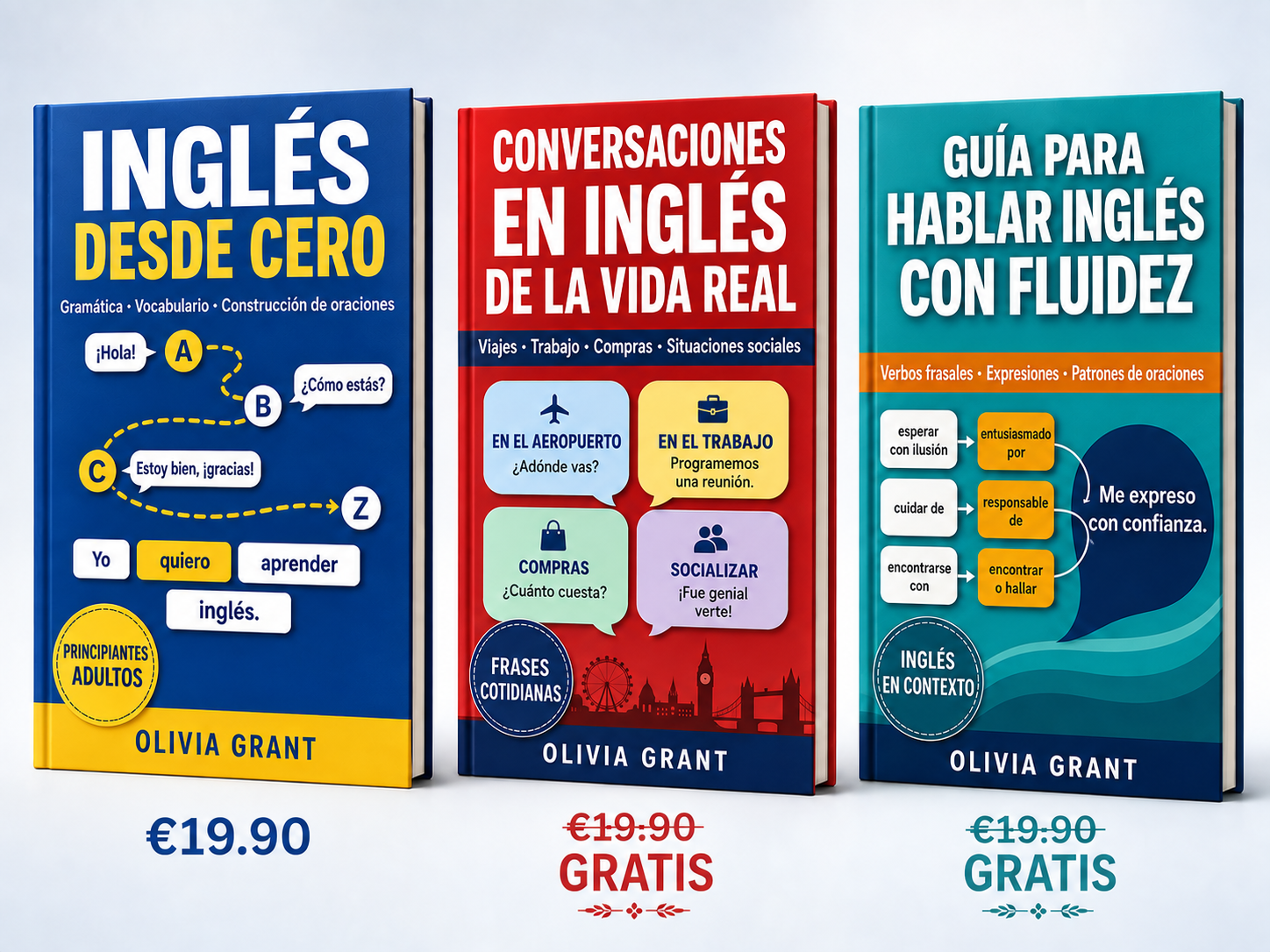 Inglés desde Cero + 2 LIBROS DE BONO GRATIS