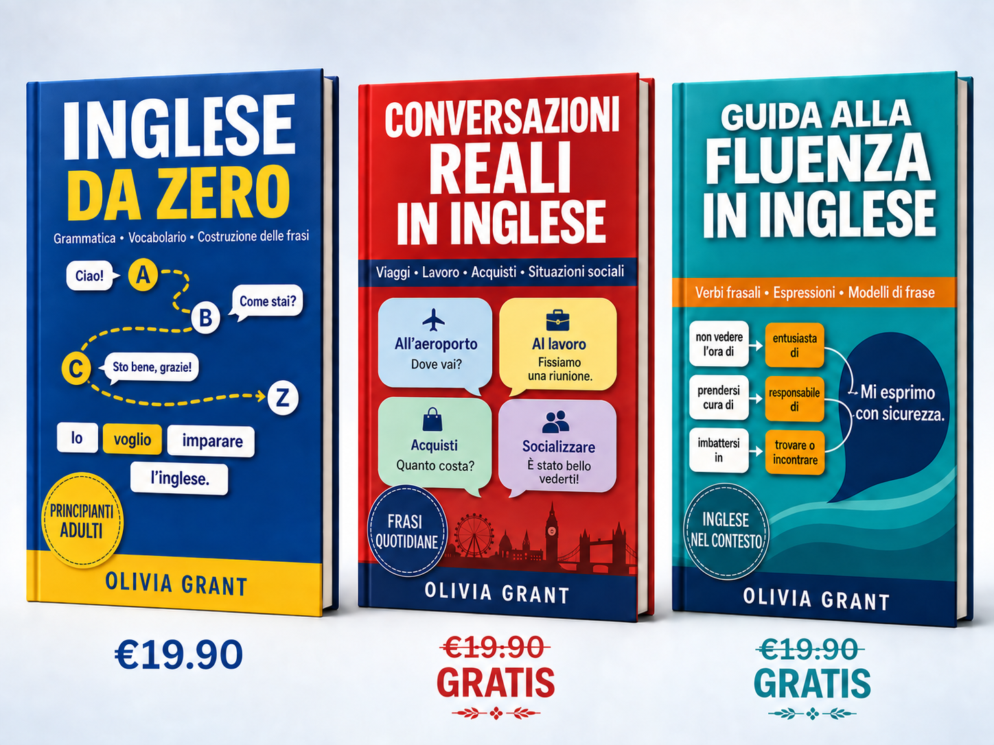 Inglese da Zero + 2 LIBRI BONUS GRATUITI