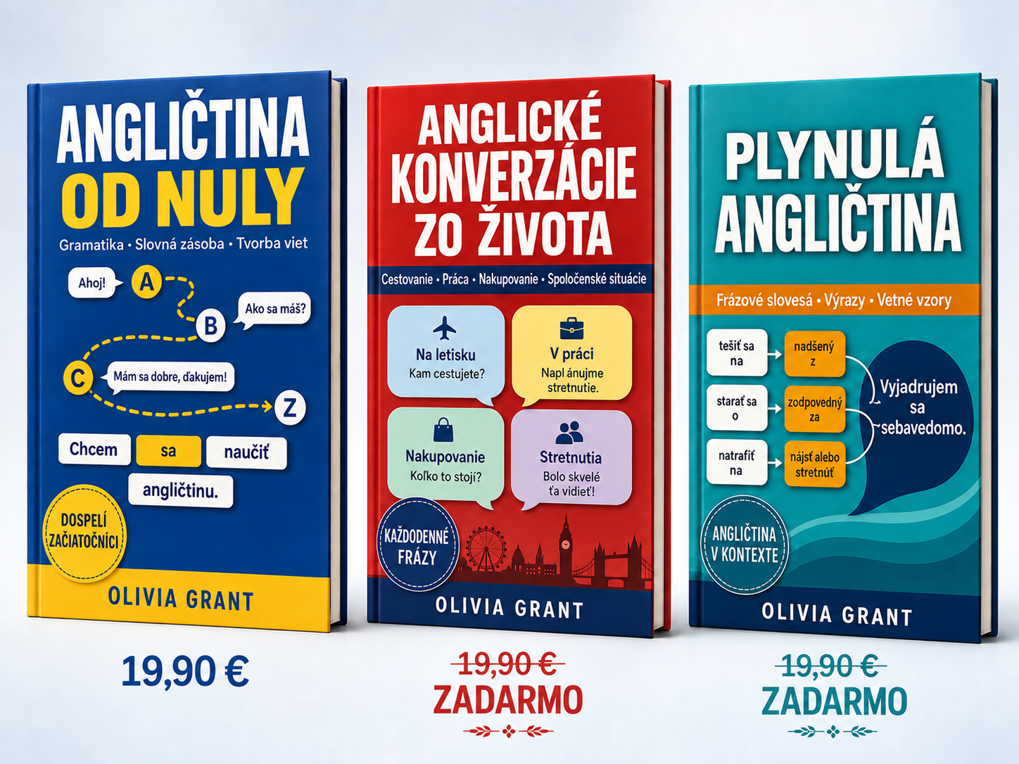 Angličtina od základov + 2 BONUSOVÉ KNIHY ZADARMO