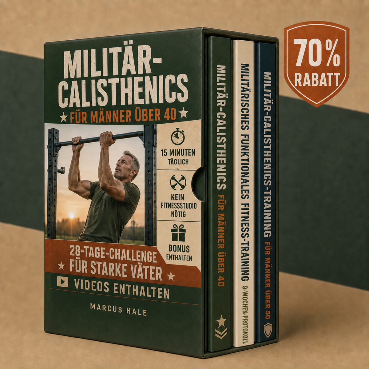 MILITÄR-CALISTHENICS FÜR MÄNNER ÜBER 40 + BONUSSE