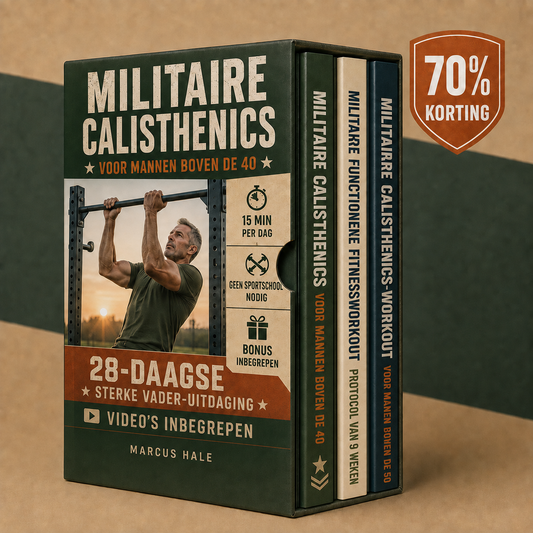 MILITAIRE CALISTHENICS VOOR MANNEN BOVEN DE 40 + BONUSSEN