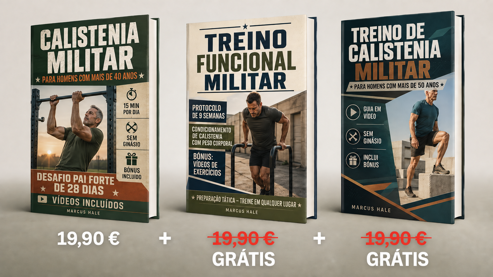 Três guias completos pelo preço de um