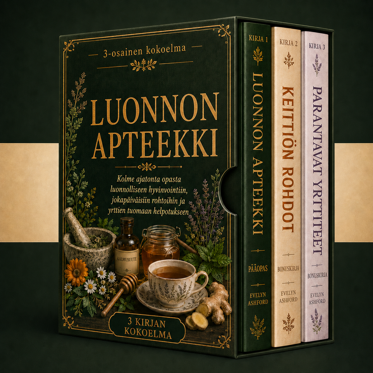 Luonnonapteekki: Rakenna oma kotiluonnonapteekkisi