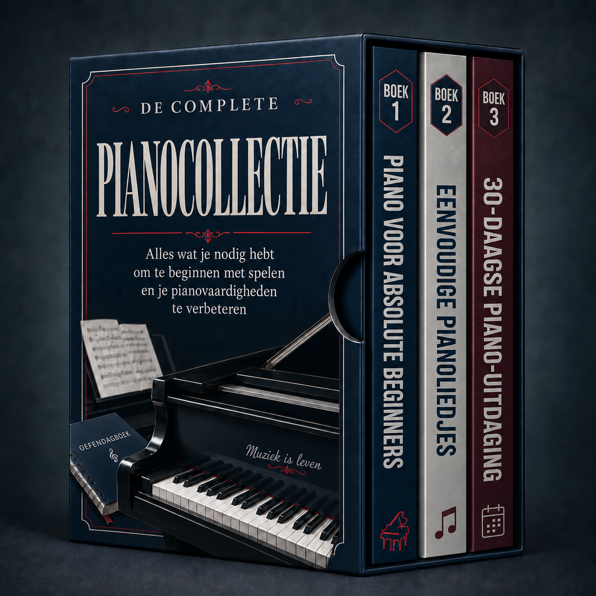 DE COMPLETE PIANOCOLLECTIE + BONUSSEN